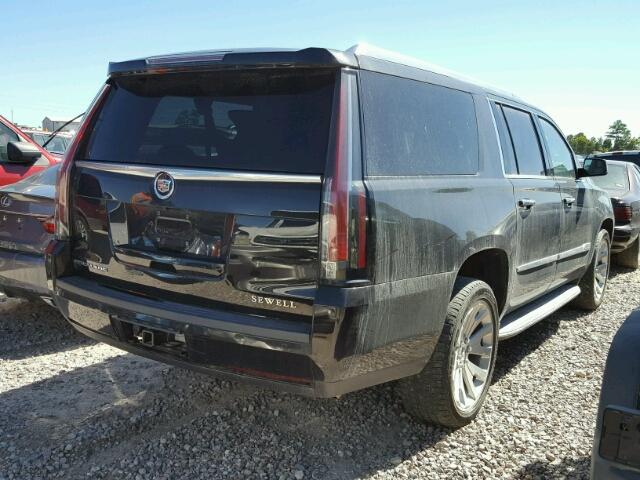 1GYS4HKJ2FR246855 - 2015 CADILLAC ESCALADE E BLACK photo 4