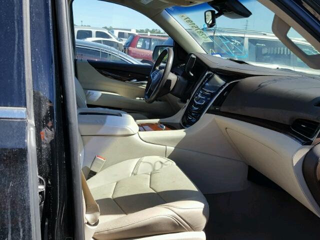 1GYS4HKJ2FR246855 - 2015 CADILLAC ESCALADE E BLACK photo 5