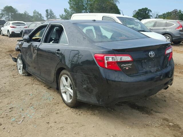 4T1BF1FK6EU847199 - 2014 TOYOTA CAMRY L BLACK photo 3