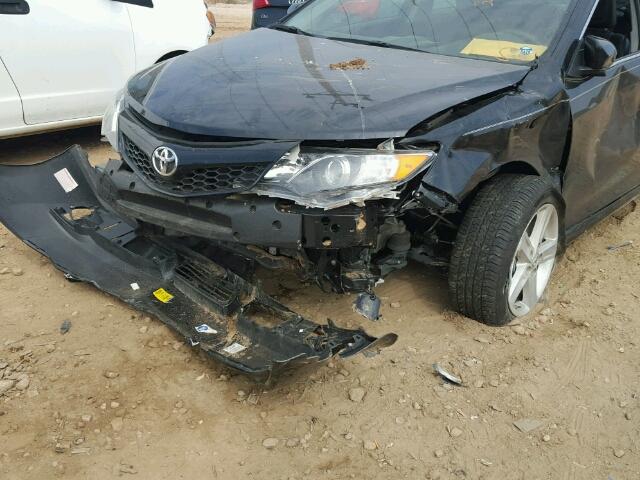 4T1BF1FK6EU847199 - 2014 TOYOTA CAMRY L BLACK photo 9