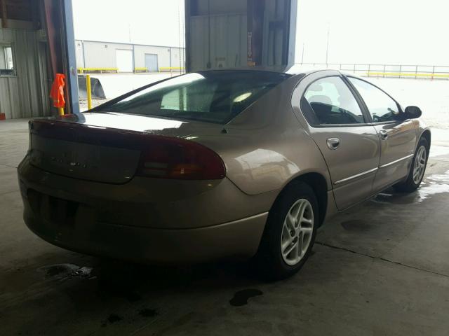 2B3HD46R9YH197568 - 2000 DODGE INTREPID TAN photo 4