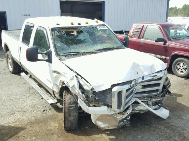 1FTWW31P05EB42378 - 2005 FORD F350 SRW S WHITE photo 9