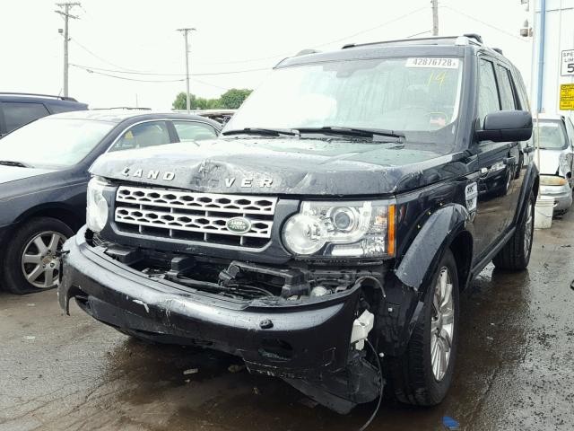 SALAK2D40CA612259 - 2012 LAND ROVER LR4 HSE LU BLACK photo 2