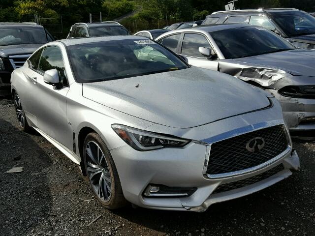 JN1EV7EK4JM340730 - 2018 INFINITI Q60 PREMIU SILVER photo 1