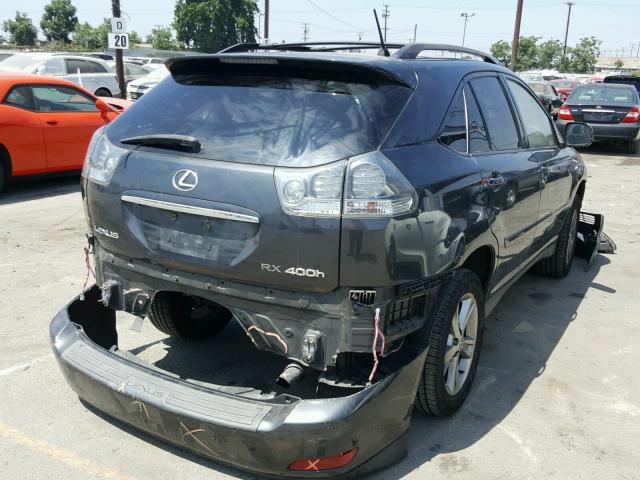 JTJHW31U160003774 - 2006 LEXUS RX 400 GRAY photo 4