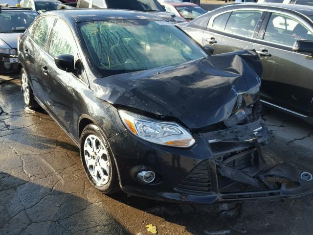 1FAHP3F26CL288530 - 2012 FORD FOCUS SE BLACK photo 1