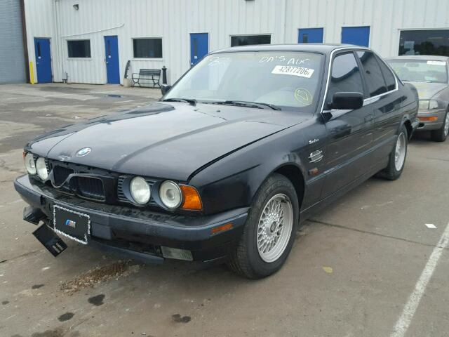 WBAHD6329SGK53882 - 1995 BMW 525 I AUTO BLACK photo 2