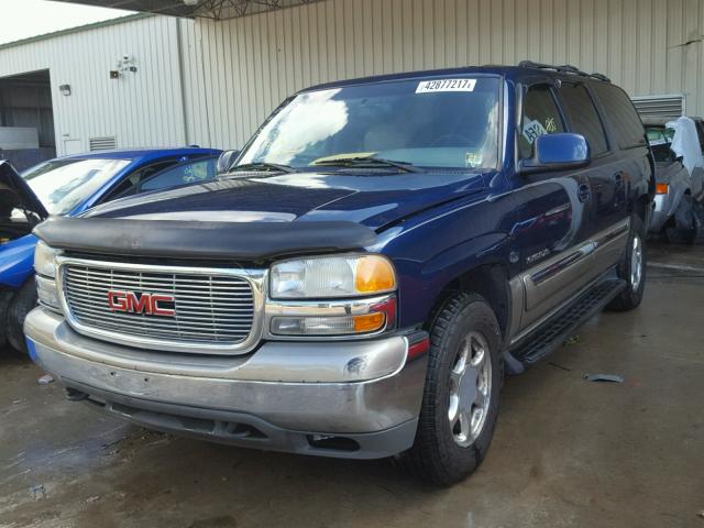 3GKFK16T1YG206970 - 2000 GMC YUKON XL BLUE photo 2