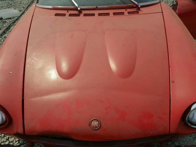 124CS10120900 - 1977 FIAT COUPE RED photo 7