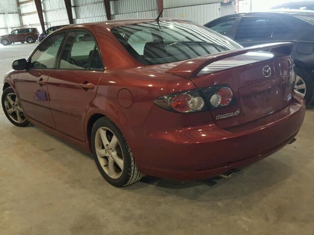 1YVHP80C475M27115 - 2007 MAZDA 6 I RED photo 3