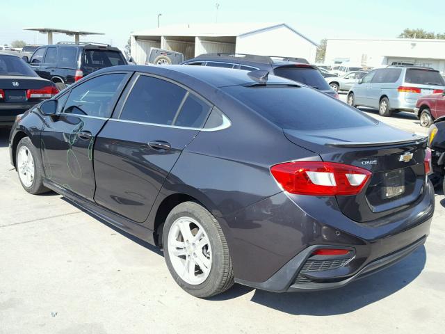 1G1BE5SM0H7190045 - 2017 CHEVROLET CRUZE LT CHARCOAL photo 3