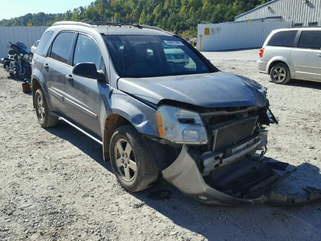 2CNDL23F156074199 - 2005 CHEVROLET EQUINOX GRAY photo 1