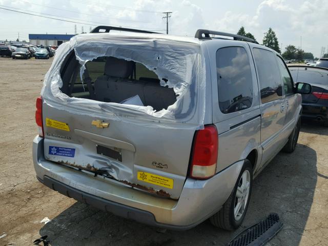 1GNDV23L55D162881 - 2005 CHEVROLET UPLANDER L 银色 照片 4