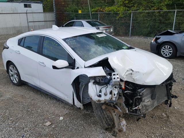 1G1RD6S56HU177785 - 2017 CHEVROLET VOLT PREMI WHITE photo 1