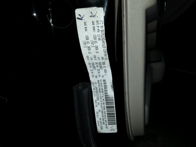 1J8HH58267C579351 - 2007 JEEP COMMANDER BLACK photo 10