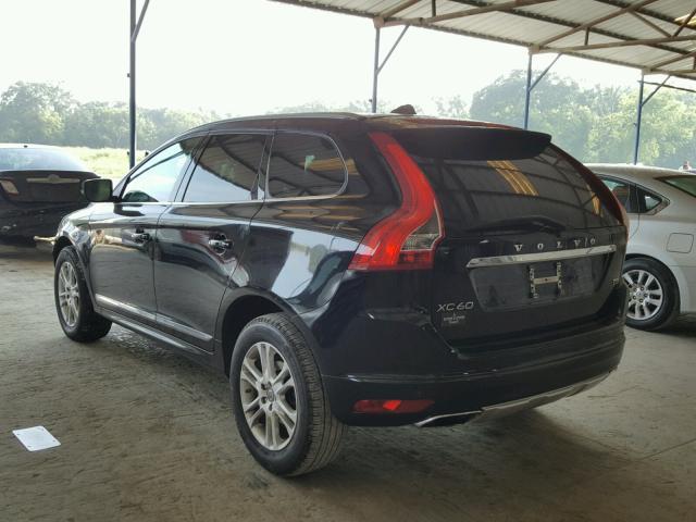 YV440MDK4F2670651 - 2015 VOLVO XC60 T5 BLACK photo 3