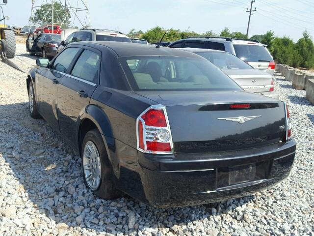 2C3LA43R18H194190 - 2008 CHRYSLER 300 LX BLACK photo 3