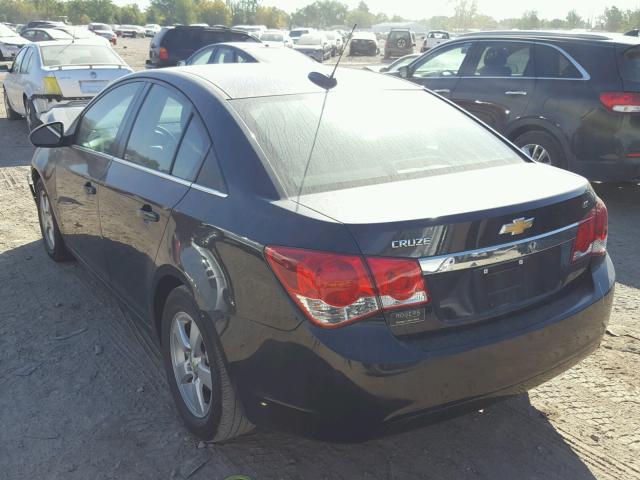 1G1PC5SB9F7246071 - 2015 CHEVROLET CRUZE LT BLACK photo 3