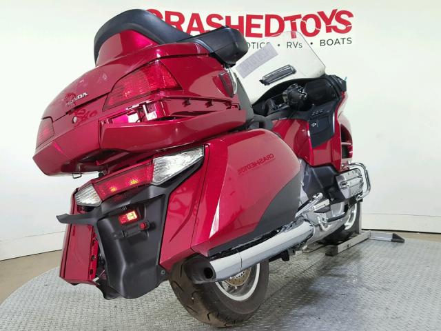 JH2SC68G8GK400771 - 2016 HONDA GL1800 RED photo 8