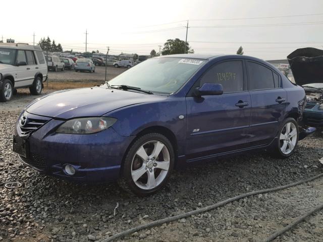 JM1BK323161405136 - 2006 MAZDA 3 S BLUE photo 2