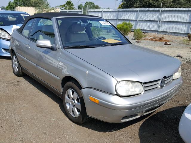 3VWDC21V01M802915 - 2001 VOLKSWAGEN CABRIO GLX 银色 照片 1