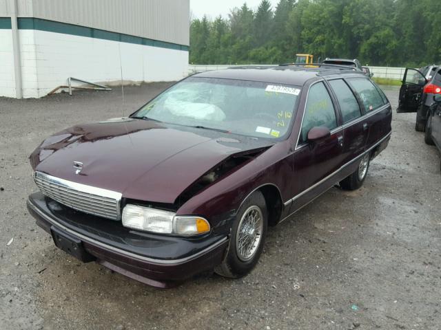 1G1BL82P3RR184280 - 1994 CHEVROLET CAPRICE CL 栗色 照片 2