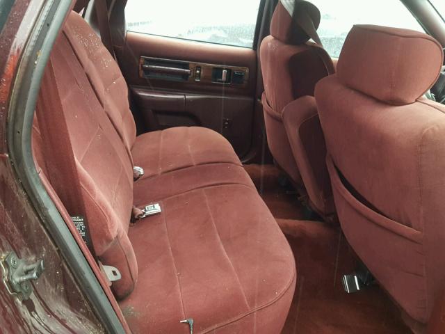 1G1BL82P3RR184280 - 1994 CHEVROLET CAPRICE CL MAROON photo 6