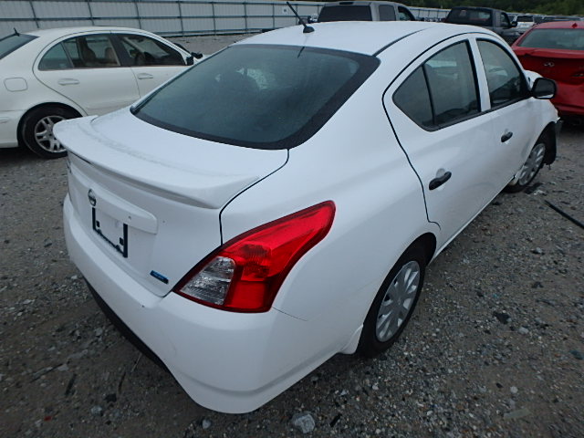 3N1CN7AP5FL836341 - 2015 NISSAN VERSA WHITE photo 4