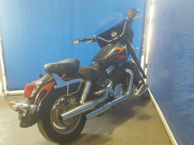 1HFSC43037A703394 - 2007 HONDA VT1100 C2 BLACK photo 4