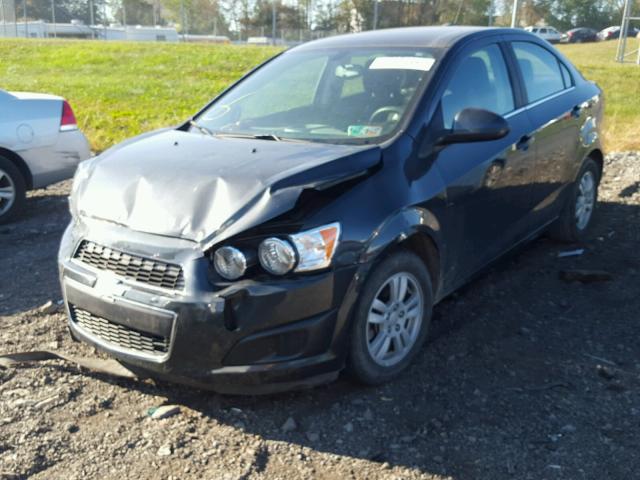 1G1JC5SG4F4115911 - 2015 CHEVROLET SONIC LT GRAY photo 2