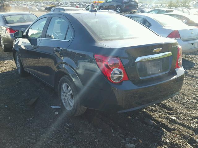 1G1JC5SG4F4115911 - 2015 CHEVROLET SONIC LT GRAY photo 3