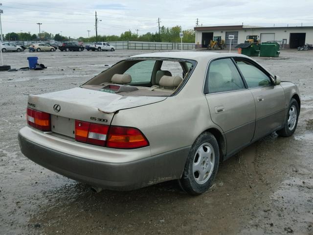 JT8BF28G6X5069629 - 1999 LEXUS ES TAN photo 4