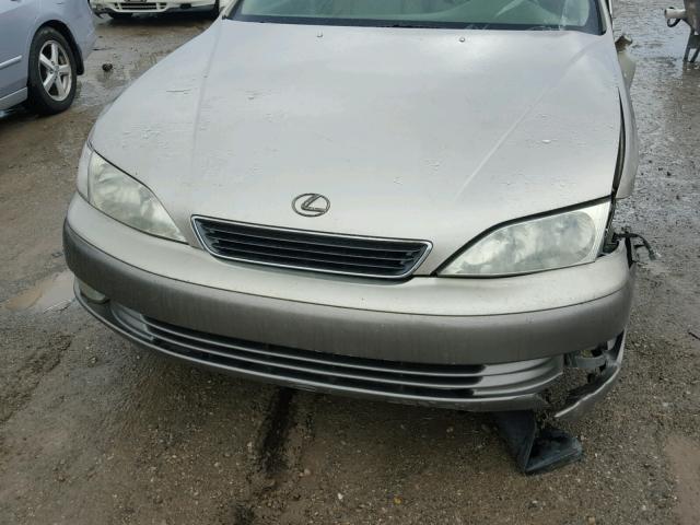 JT8BF28G6X5069629 - 1999 LEXUS ES TAN photo 7