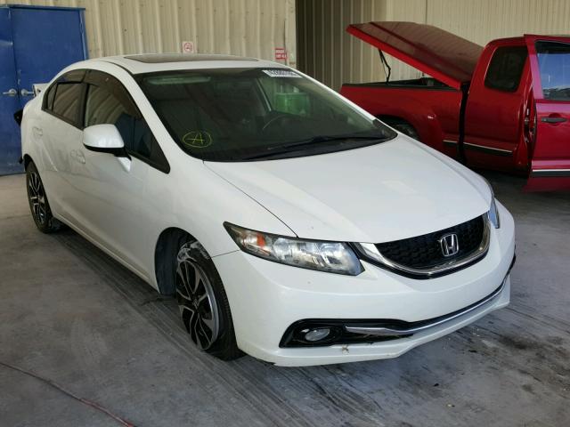 19XFB2F96DE029036 - 2013 HONDA CIVIC EXL 白色 照片 1