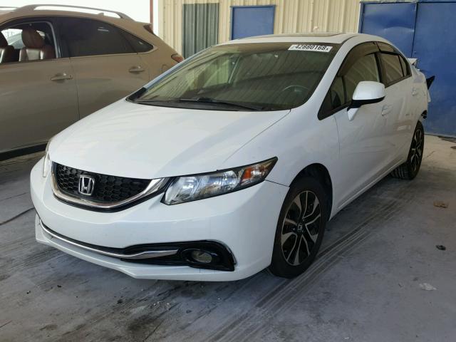 19XFB2F96DE029036 - 2013 HONDA CIVIC EXL 白色 照片 2