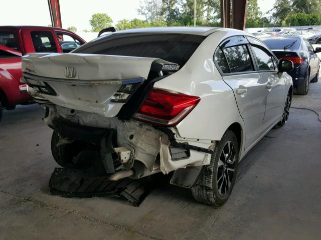 19XFB2F96DE029036 - 2013 HONDA CIVIC EXL 白色 照片 4