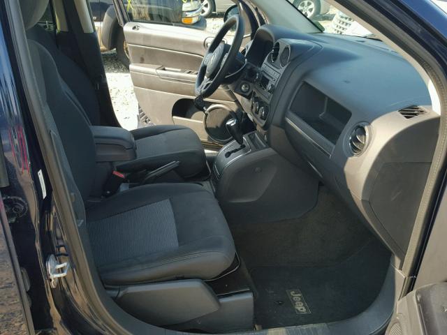 1C4NJCBBXDD283430 - 2013 JEEP COMPASS SP BLUE photo 5