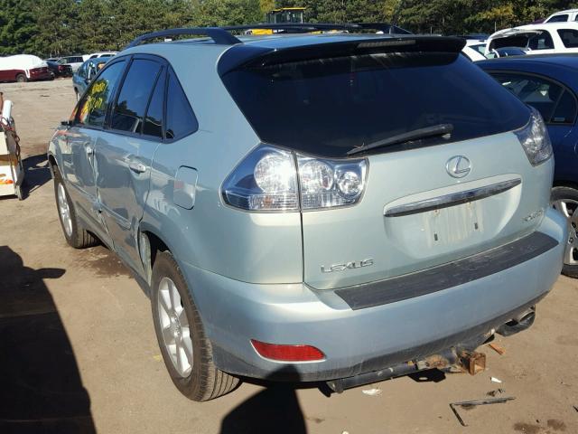 2T2HK31U07C045936 - 2007 LEXUS RX SILVER photo 3