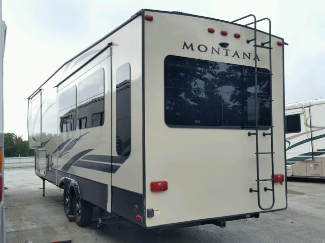 4YDF30526JA741211 - 2018 MONT HIGH COUNT CREAM photo 3