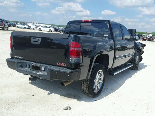 2GTEK638881331963 - 2008 GMC NEW SIERRA BLACK photo 4