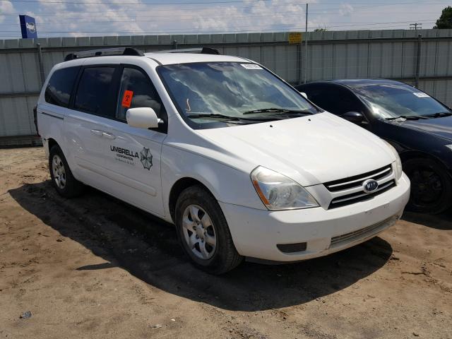 KNDMB233976154212 - 2007 KIA SEDONA EX WHITE photo 1