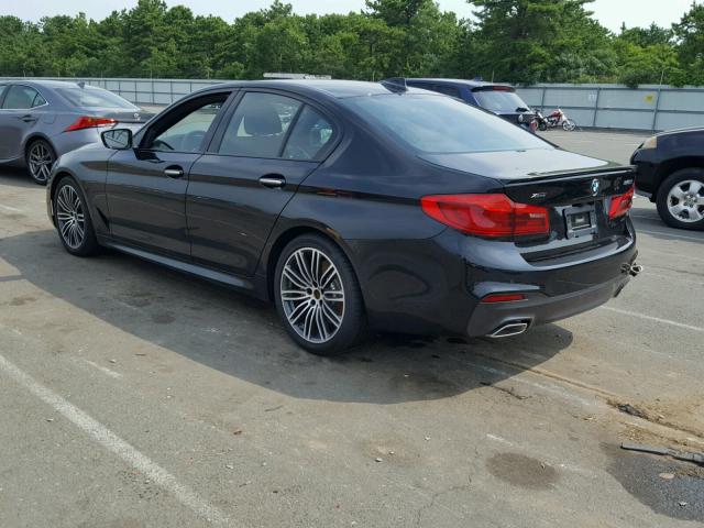 WBAJE7C59JWD52207 - 2018 BMW 540 XI BLACK photo 3