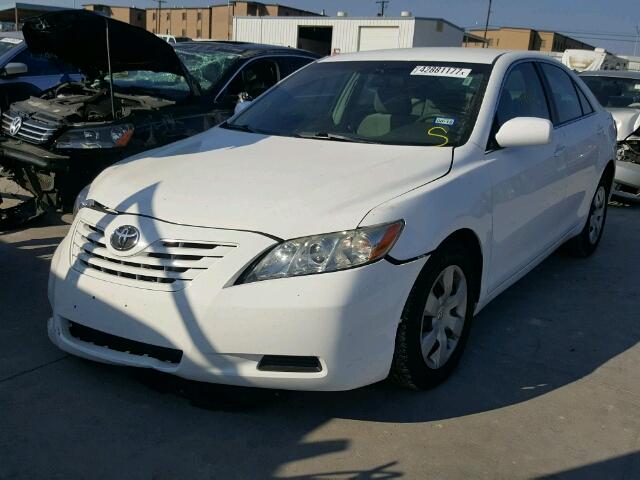 4T1BK46K99U591224 - 2009 TOYOTA CAMRY SE WHITE photo 2