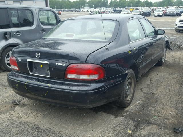 1YVGF22C0W5748382 - 1998 MAZDA 626 DX BLACK photo 4