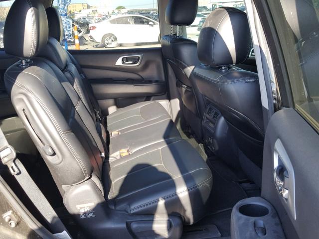 5N1AR2MN3FC719421 - 2015 NISSAN PATHFINDER BLACK photo 6