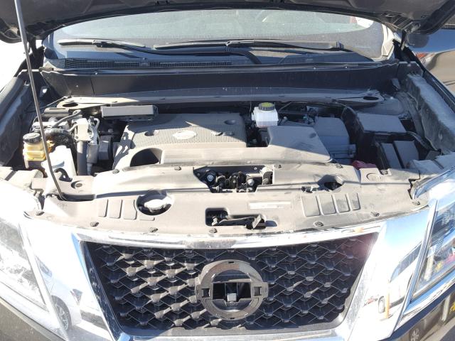5N1AR2MN3FC719421 - 2015 NISSAN PATHFINDER BLACK photo 7