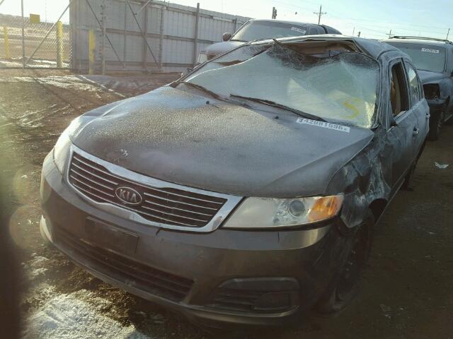 KNAGG4A84A5440052 - 2010 KIA OPTIMA BLACK photo 2