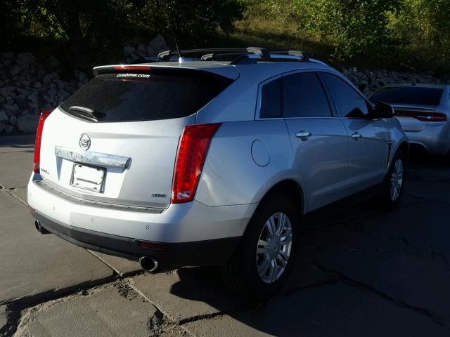 3GYFNGE34DS556893 - 2013 CADILLAC SRX LUXURY SILVER photo 4