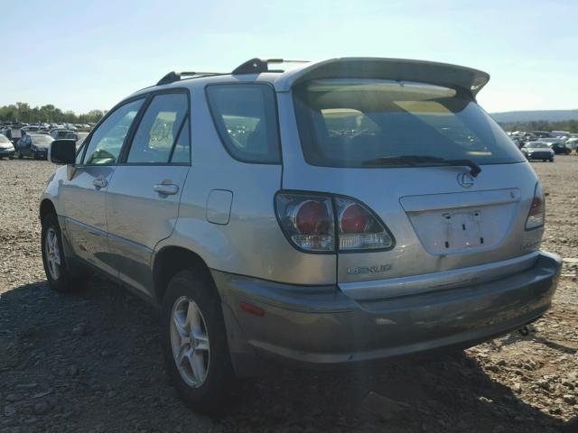 JTJHF10UX10176546 - 2001 LEXUS RX 300 SILVER photo 3