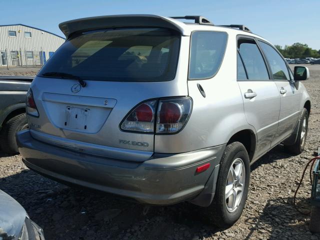 JTJHF10UX10176546 - 2001 LEXUS RX 300 SILVER photo 4